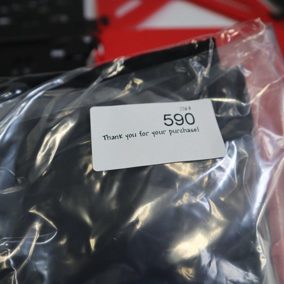 Bebe Womens Pullover Hoodie Sequin Logo Size XL Black Sweatshirt New - Picture 9 of 9